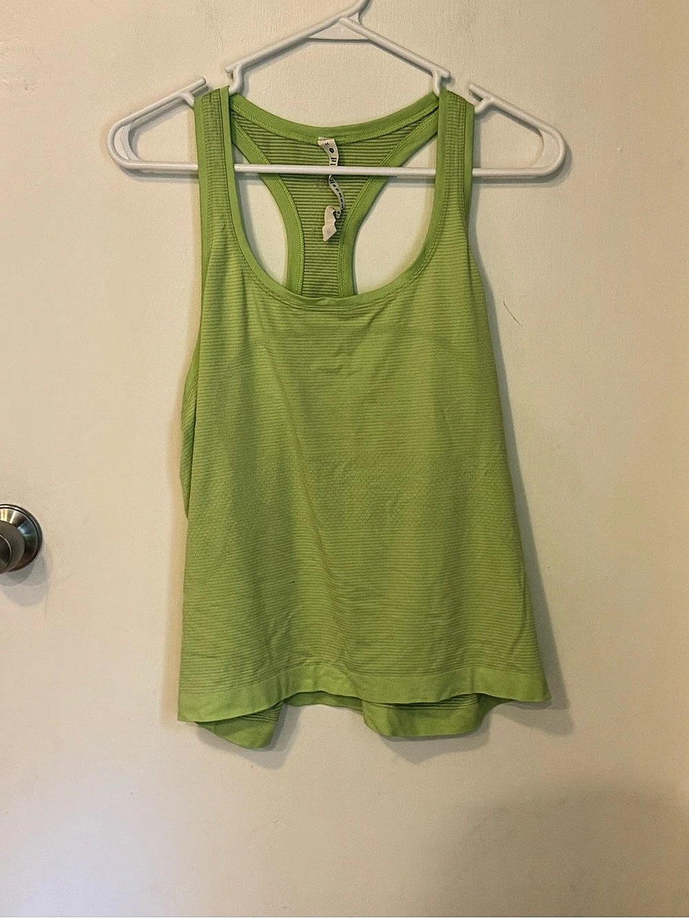 lululemon Swiftly Tech Racerback Tank Top 2.0 Green Size 14